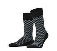 FALKE Smart Check M SO coton motif fantaisie 1 paire, Chaussettes Homme, Noir (Black 3000), 39-42
