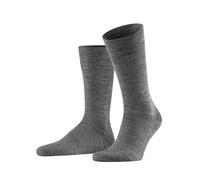 FALKE Sensitive Berlin M So laine coton non-comprimantes 1 paire, Chaussettes Homme, Gris Dark Grey 3070, 43-46