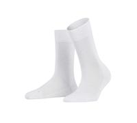 FALKE Sensitive London W SO coton non-comprimantes 1 paire, Chaussettes Femme, Blanc (White 2000) nouveau - écologique, 35-38