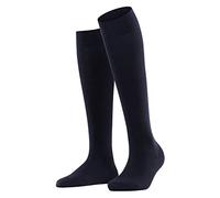 FALKE Softmerino W KH laine coton unies 1 paire, Chaussettes longues Femme, Bleu (Dark Navy 6379), 35-36