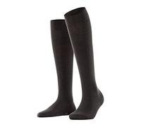 FALKE Softmerino W Kh laine coton unies 1 paire, Chaussettes longues Femme, Marron Dark Brown 5239, 39-40
