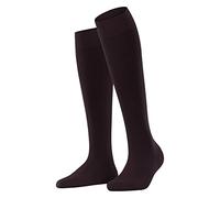 FALKE Softmerino W Kh laine coton unies 1 paire, Chaussettes longues Femme, Rouge Barolo 8596, 41-42