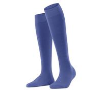 FALKE Softmerino W Kh Laine Coton Unies Chaussettes Hautes, Bleu Water 6550, 41-42 Femme