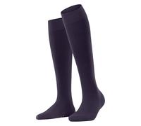 FALKE Softmerino W Kh Laine Coton Unies Chaussettes Hautes, Rouge Wineberry 8761, 37-38 Femme