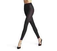 FALKE Softmerino W Le laine coton unis 1 paire, Leggings Femme, Bleu Dark Navy 6370, 44-46