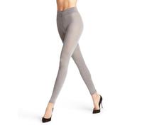 FALKE Softmerino W Le laine coton unis 1 paire, Leggings Femme, Gris Light Grey Melange 3830, 38-40