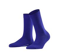 FALKE Softmerino W So laine coton unies 1 paire, Chaussettes Femme, Bleu Imperial 6065, 37-38