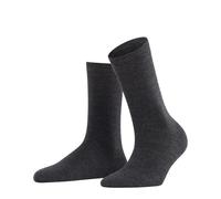 FALKE Softmerino W So laine coton unies 1 paire, Chaussettes Femme, Gris Anthracite Melange 3089, 41-42