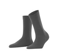 FALKE Softmerino W So laine coton unies 1 paire, Chaussettes Femme, Gris Flanell 3210, 37-38
