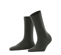 FALKE Softmerino W So laine coton unies 1 paire, Chaussettes Femme, Vert Military 7826, 37-38