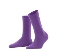 FALKE Softmerino W So laine coton unies 1 paire, Chaussettes Femme, Violet Pink Iris 8943, 37-38