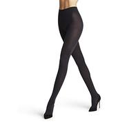 FALKE Softmerino W Ti laine coton unis 1 paire, Collants Femme, Bleu Dark Navy 6379, 38-40