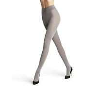 FALKE Softmerino W Ti laine coton unis 1 paire, Collants Femme, Gris Light Grey Melange 3830, 38-40