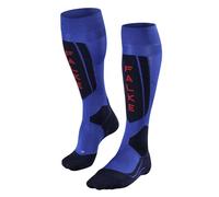 FALKE soie fil fonctionnel chaudes fines 1 paire, Chaussettes de ski Homme, Bleu Olympic 6940 Trend, 39-41