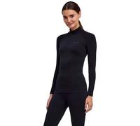 T-shirt manches longues col roulÃ© femme Falke Maximum Warm Noir M