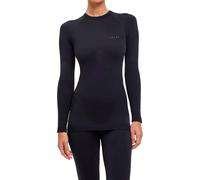 Falke Warm Haut Manches Longues Femmes-Noir, Taille L