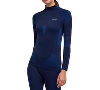 Falke - Sous-vêtement technique chaud - Longsleeved Shirt Warm W Space Blue pour Femme - Taille XL - Navy Navy XL