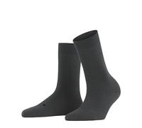 FALKE Stabilizing Wool Everyday W So laine unies 1 paire, Chaussettes Femme, Gris Platinum 3903, 39-40