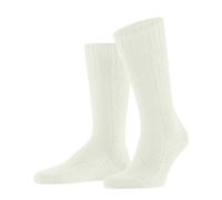 FALKE Stark Temper M So laine unies 1 paire, Chaussettes Homme, Blanc Off-White 2040, 39-42