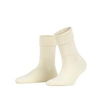 FALKE Striggings Rib W So laine unies 1 paire, Chaussettes Femme, Blanc Wool White 2069, 39-42