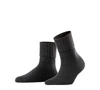 FALKE Striggings Rib W So laine unies 1 paire, Chaussettes Femme, Noir Black 3009, 35-38