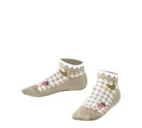 FALKE Summer Picnic K Sn coton fantaisie 1 paire, Chaussettes basses Mixte enfant, Beige Sand Melange 4650, 27-30