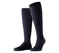 FALKE Teppich Im Schuh M Kh laine unies 1 paire, Chaussettes longues Homme, Bleu Dark Navy 6370, 43-44