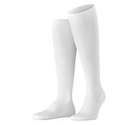 FALKE Tiago M Kh coton fil d'Écosse durable unies 1 paire, Chaussettes longues Homme, Blanc White 2000, 45-46