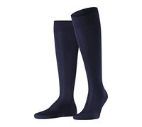 FALKE Tiago M Kh coton fil d'Écosse durable unies 1 paire, Chaussettes longues Homme, Bleu Dark Navy 6375, 45-46