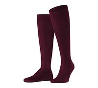 FALKE Tiago M Kh coton fil d'Écosse durable unies 1 paire, Chaussettes longues Homme, Rouge Barolo 8596, 41-42