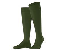 FALKE Tiago M Kh coton fil d'Écosse durable unies 1 paire, Chaussettes longues Homme, Vert Cypress 7528, 43-44