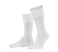 FALKE Tiago M So coton fil d'Écosse durable unies 1 paire, Chaussettes Homme, Blanc White 2000, 41-42
