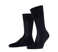 FALKE Tiago M So coton fil d'Écosse durable unies 1 paire, Chaussettes Homme, Bleu Dark Navy 6375, 45-46