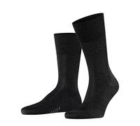 FALKE Tiago M So coton fil d'Écosse durable unies 1 paire, Chaussettes Homme, Gris Anthracite Melange 3095, 43-44
