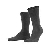 FALKE Tiago M So coton fil d'Écosse durable unies 1 paire, Chaussettes Homme, Gris Steel Melange 3165, 41-42