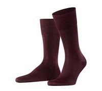 FALKE Tiago M So coton fil d'Écosse durable unies 1 paire, Chaussettes Homme, Rouge Barolo 8596, 43-44