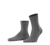 FALKE Tiago M Sso coton fil d'Écosse durable unies 1 paire, Chaussettes Homme, Gris Steel Melange 3165, 43-44
