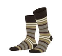 FALKE Tinted Stripe M So laine coton fantaisie 1 paire, Chaussettes Homme, Beige Country 4380, 43-46