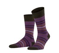 FALKE Tinted Stripe M So laine coton fantaisie 1 paire, Chaussettes Homme, Violet Passion 8893, 43-46