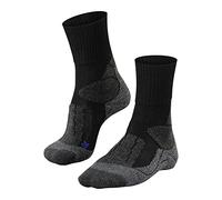 FALKE TK1 Adventure Cool M SO respirantes épaisses anti-ampoule 1 paire, Chaussettes de randonnée Homme, Noir (Black-Mix 3010), 39-41