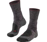 FALKE TK1 Adventure M So Lot de 2 paires de chaussettes de randonnée en laine pour homme Matériau fonctionnel anti-bulles épais Bleu sidéral 6116 Tendance Taille 44-45