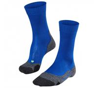 FALKE TK2 Explore Cool M So respirantes anti-ampoule épaisses 1 paire, Chaussettes de randonnée Homme, Bleu Yve 6714, 46-48