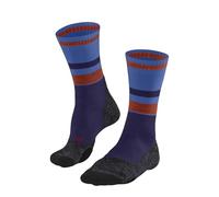 FALKE TK2 Explore Compression M So laine fil fonctionnel anti-ampoule épaisses 1 paire, Chaussettes de randonnée Homme, Bleu Blue Note 6545, 42-43