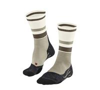 FALKE TK2 Explore Compression M So laine fil fonctionnel anti-ampoule épaisses 1 paire, Chaussettes de randonnée Homme, Beige Melange 4043, 46-48