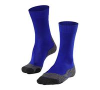 FALKE TK2 Explore Cool M So respirantes anti-ampoule épaisses 1 paire, Chaussettes de randonnée Homme, Bleu Yve 6714, 42-43
