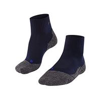 FALKE TK2 Explore Cool Short M Sso respirantes anti-ampoule épaisses 1 paire, Chaussettes de randonnée Homme, Bleu Marine 6120, 44-45