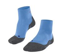 FALKE TK2 Explore Cool Short M Sso respirantes anti-ampoule épaisses 1 paire, Chaussettes de randonnée Homme, Bleu Blue Note 6545, 44-45