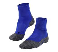 FALKE TK2 Explore Cool Short M Sso respirantes anti-ampoule épaisses 1 paire, Chaussettes de randonnée Homme, Bleu Yve 6714, 44-45