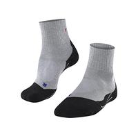 FALKE TK2 Explore Cool Short M Sso respirantes anti-ampoule épaisses 1 paire, Chaussettes de randonnée Homme, Gris Light Grey 3403, 46-48