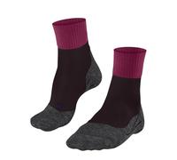 FALKE TK2 Explore Cool Short W Sso respirantes 1 paire, Chaussettes de randonnée Femme, Violet Azalea 8501, 37-38